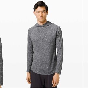 Lululemon Fresh Form Pullover Hoodie Men's Large* Gray Stretch Athleisure M3CEIS